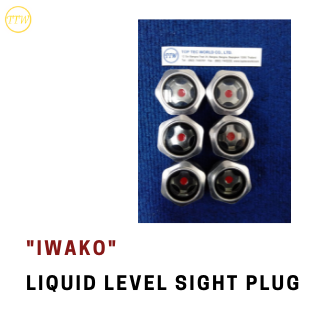 liquid level sight plug
